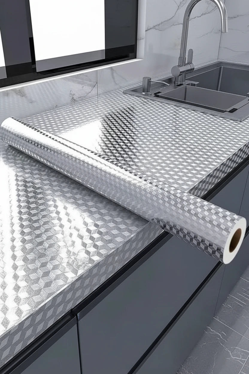 Marble peel & stick