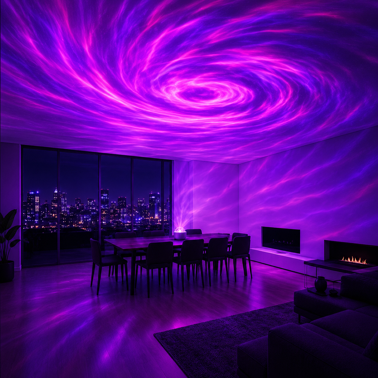 Aurora Wave Projector Lamp