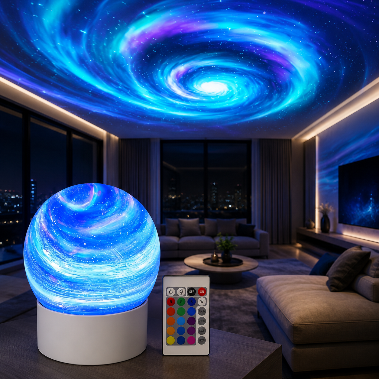 Aurora Wave Projector Lamp