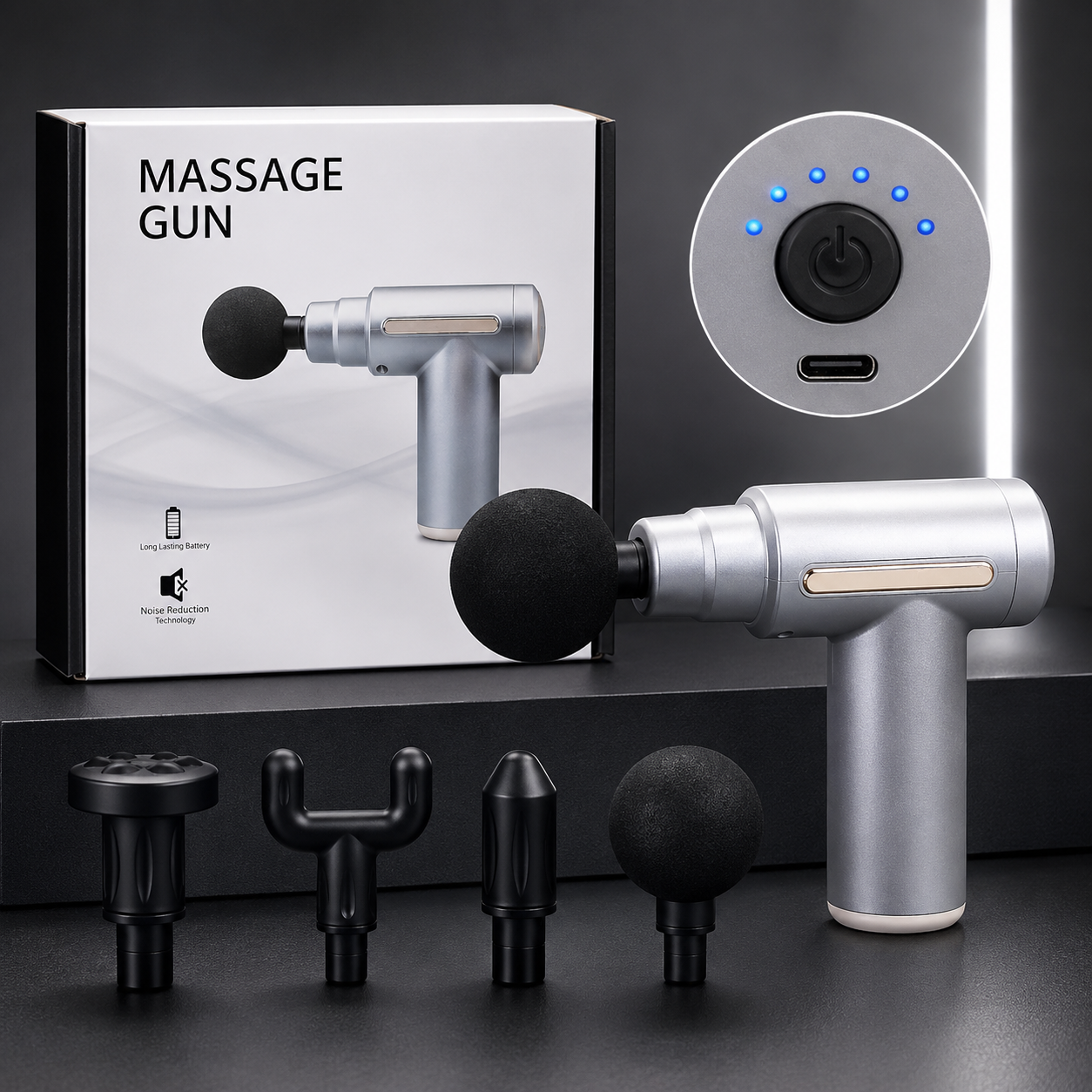 Deep Tissue Massage Gun