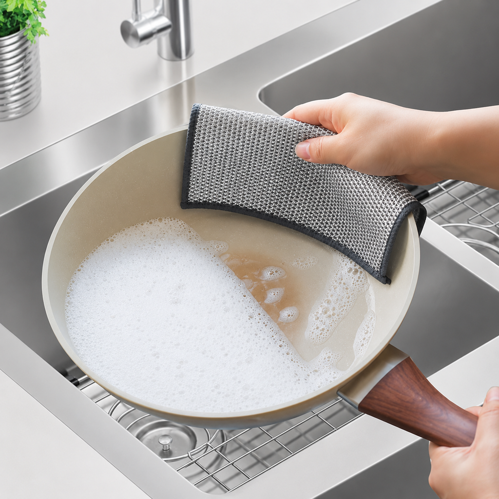 Scratch-Free Cleaning Cloth Set