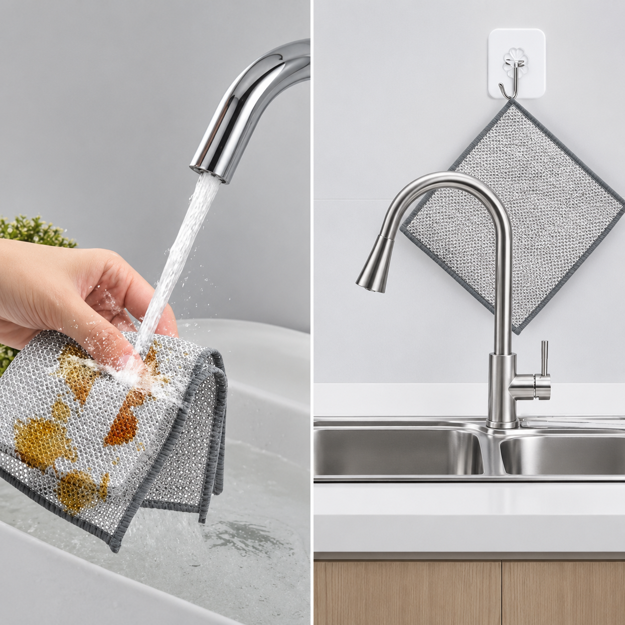 Scratch-Free Cleaning Cloth Set
