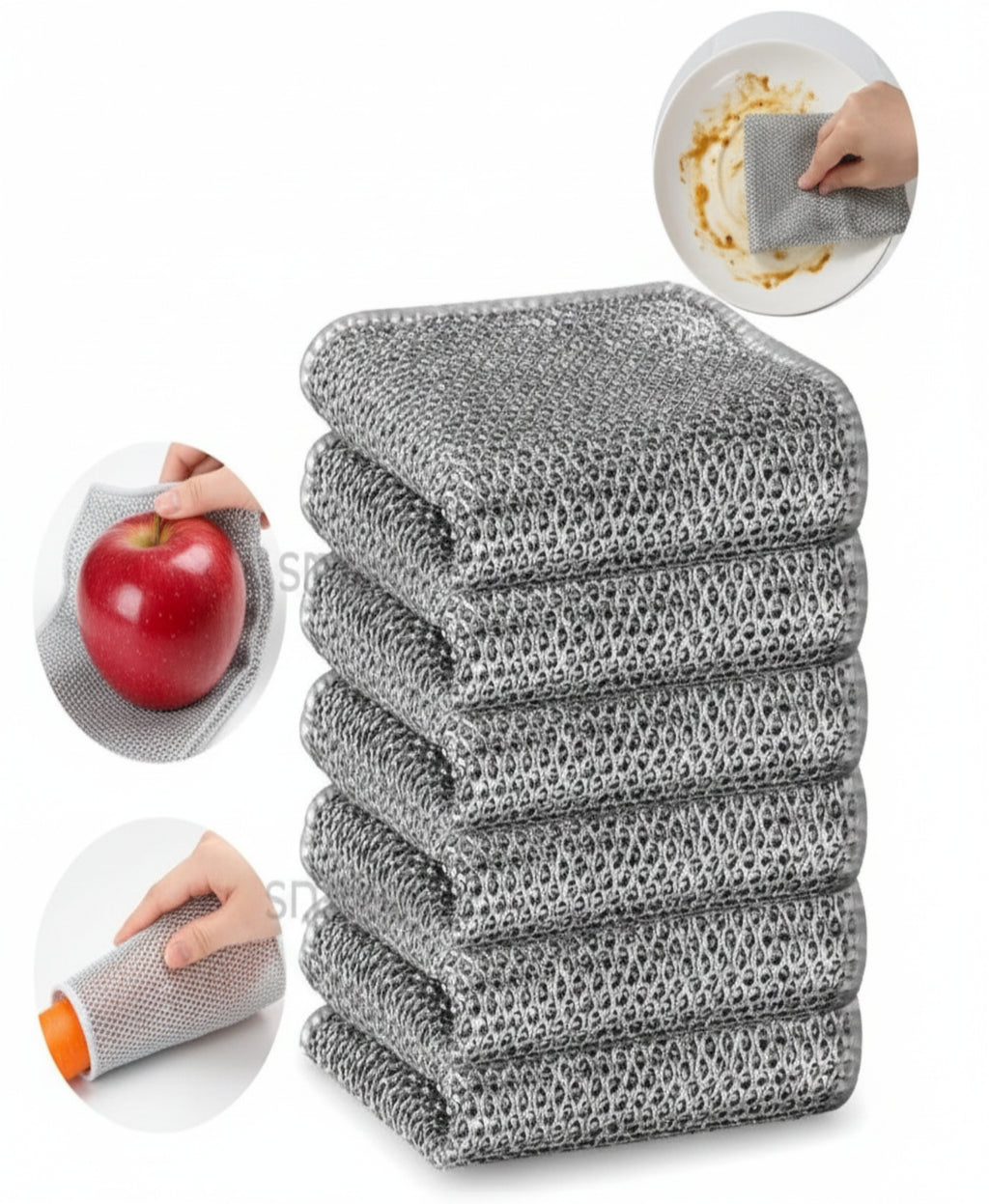 Scratch-Free Cleaning Cloth Set