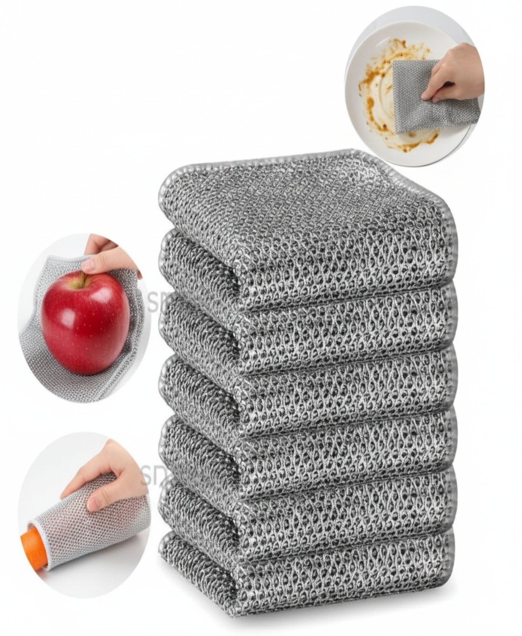 Scratch-Free Cleaning Cloth Set
