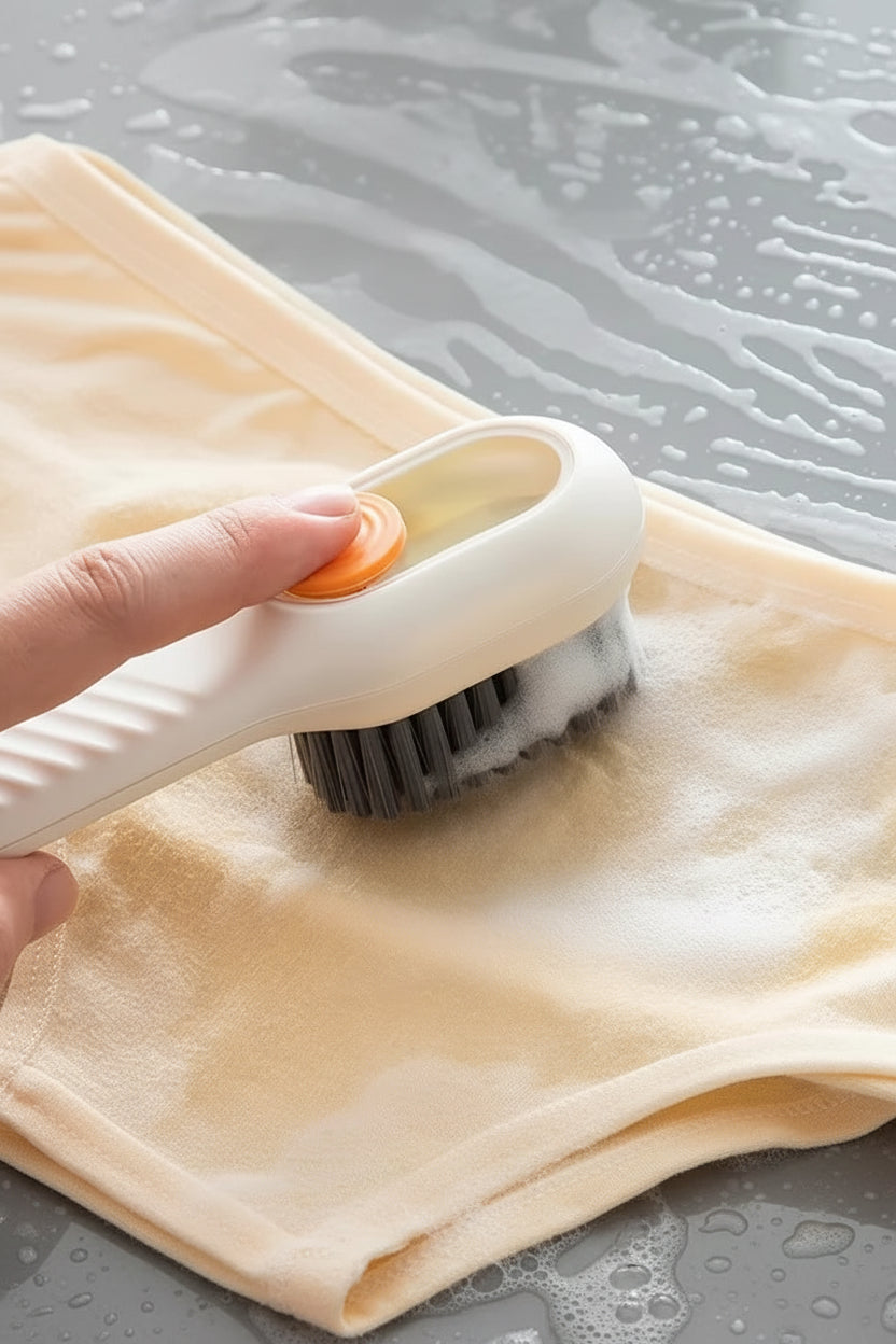 Liquid Dispensing Cleaning Brush