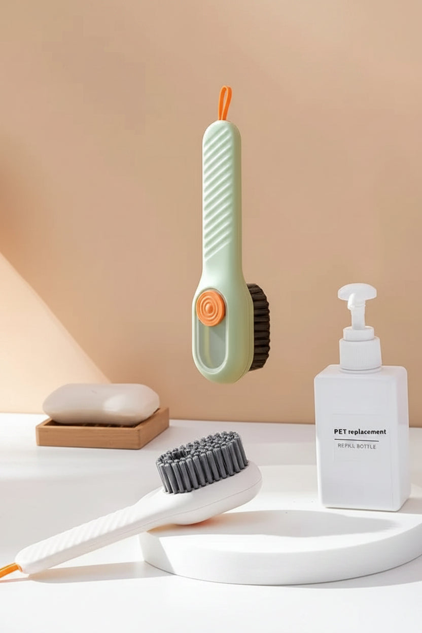 Liquid Dispensing Cleaning Brush