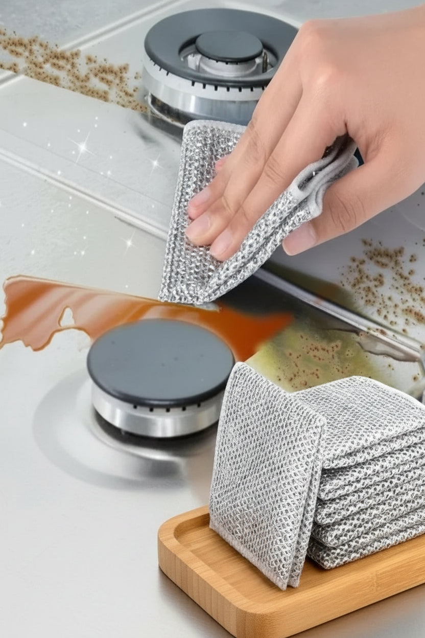 Scratch-Free Cleaning Cloth Set