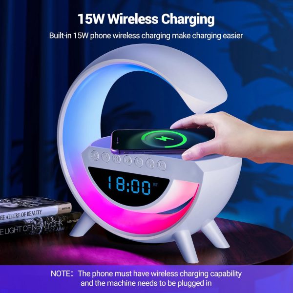 Wireless Charging Speaker Lamp