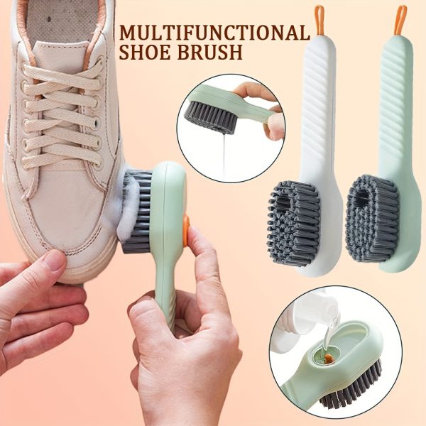 Liquid Dispensing Cleaning Brush