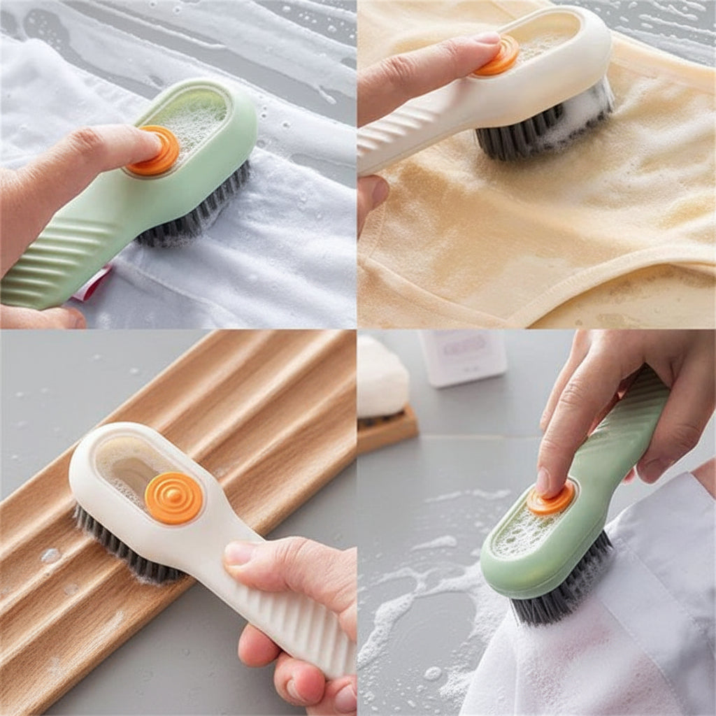 Liquid Dispensing Cleaning Brush